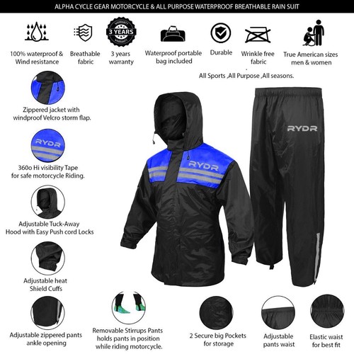 Regenkombi jacke hose herren - regenkombi,